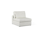 Amara Armless Sofa, Atelier Beige